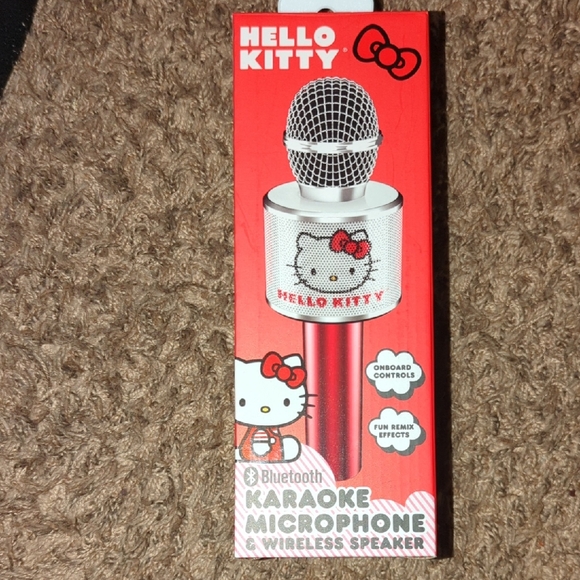 Hello Kitty Other - NIB Hello Kitty Bluetooth Karaoke Mic